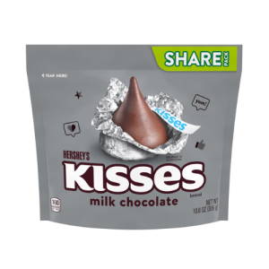 Hershey's Kisses Milk Chocolate Candy, Share Pack 10.8 oz