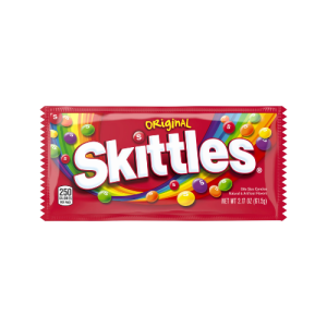 Skittles Original Chewy Candy Full Size 2.17 oz - Snacks Americanos